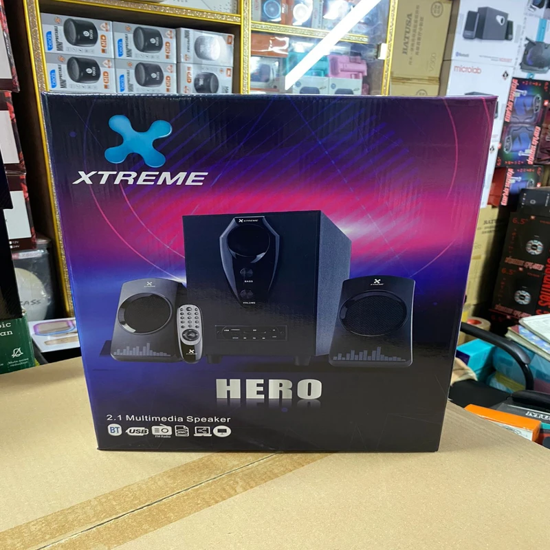 Xtreme HERO 2:1 Multimedia Bluetooth Speaker With Remote