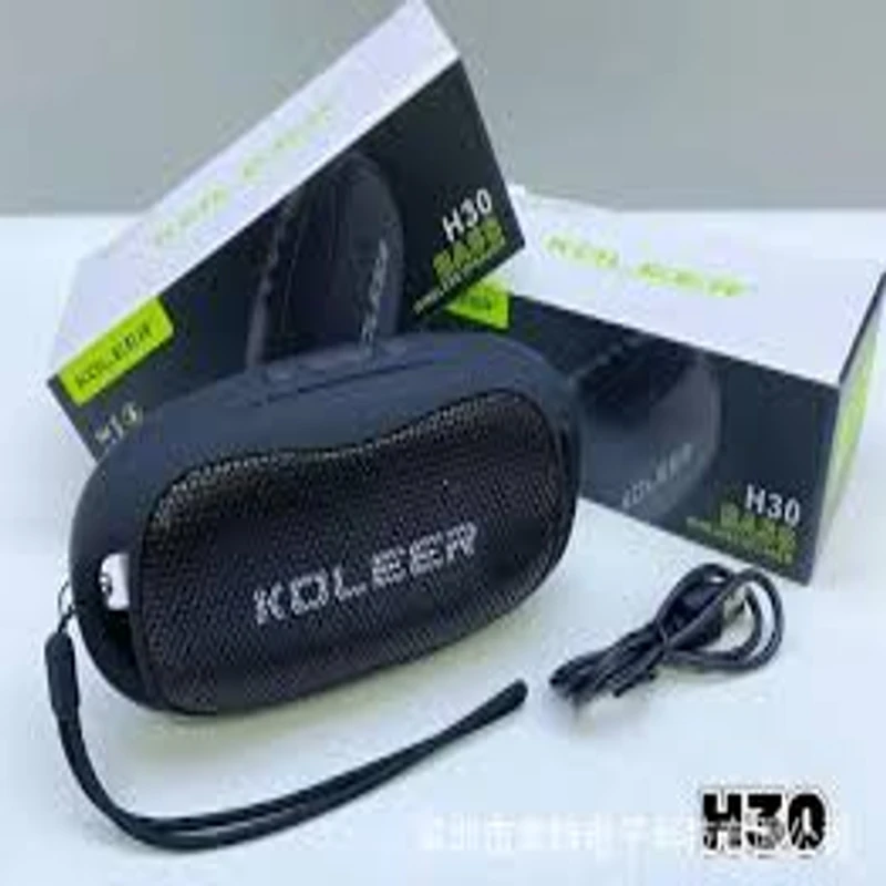 KOLEER H30 Speaker High Quality Stereo Sound Multifunctional HiFi outdoors Portable Wireless Speaker - Thumbnail 5