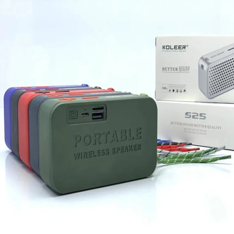 KOLEER S25 Wireless Portable Bluetooth Speaker - Thumbnail 4